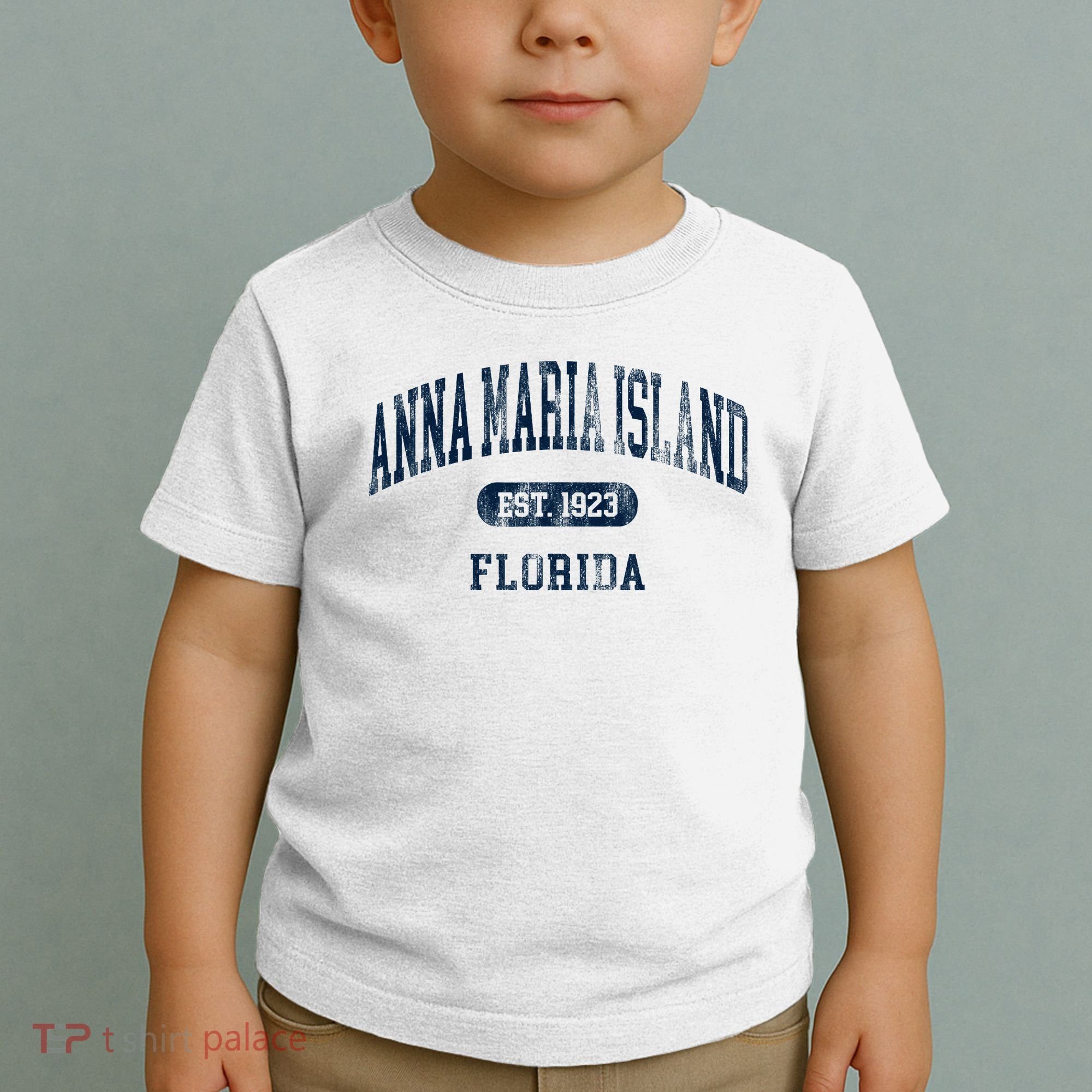 Anna Maria Island Florida Retro Preppy Throwback Souvenir Toddler T-Shirt