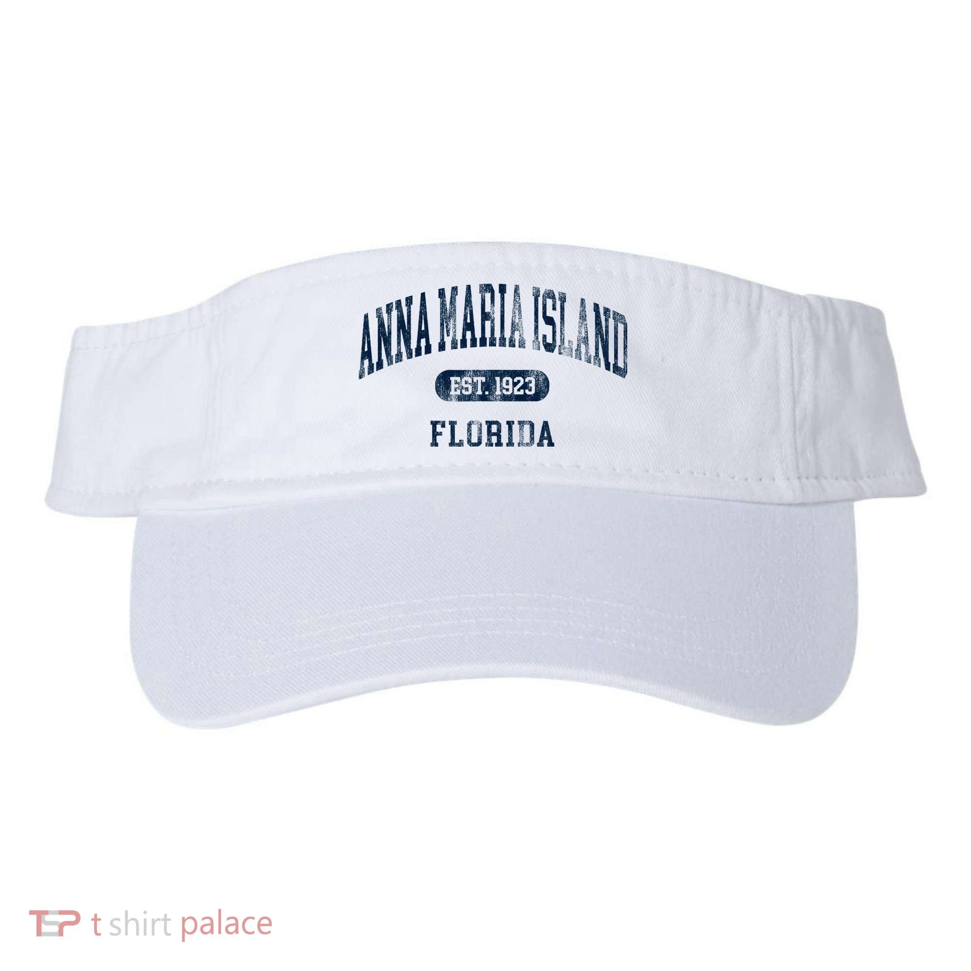 Anna Maria Island Florida Retro Preppy Throwback Souvenir Visor