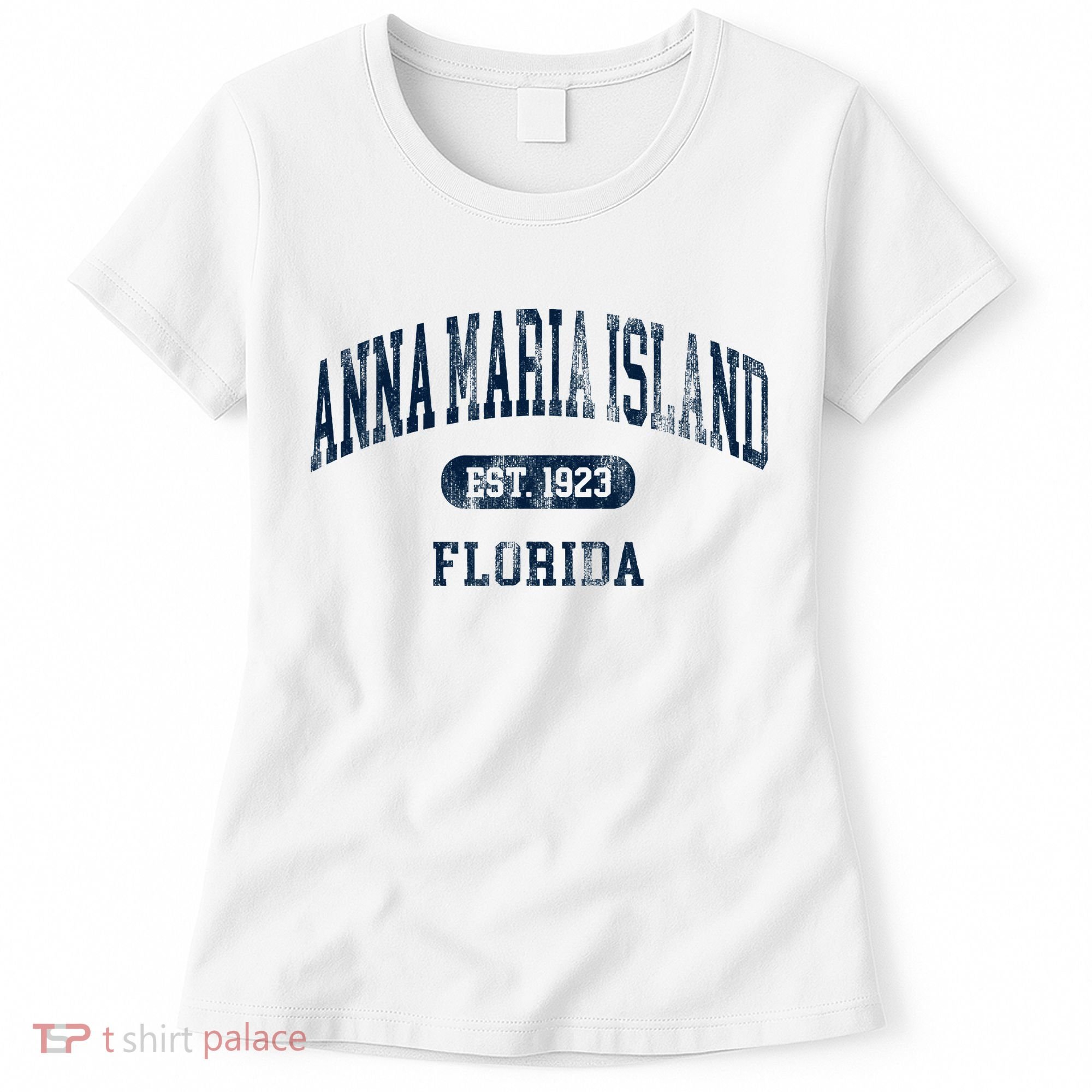 Anna Maria Island Florida Retro Preppy Throwback Souvenir Women's T-Shirt