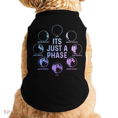 Astronomy Moon ItS Just A Phase Funny Astronomer Doggie Tank