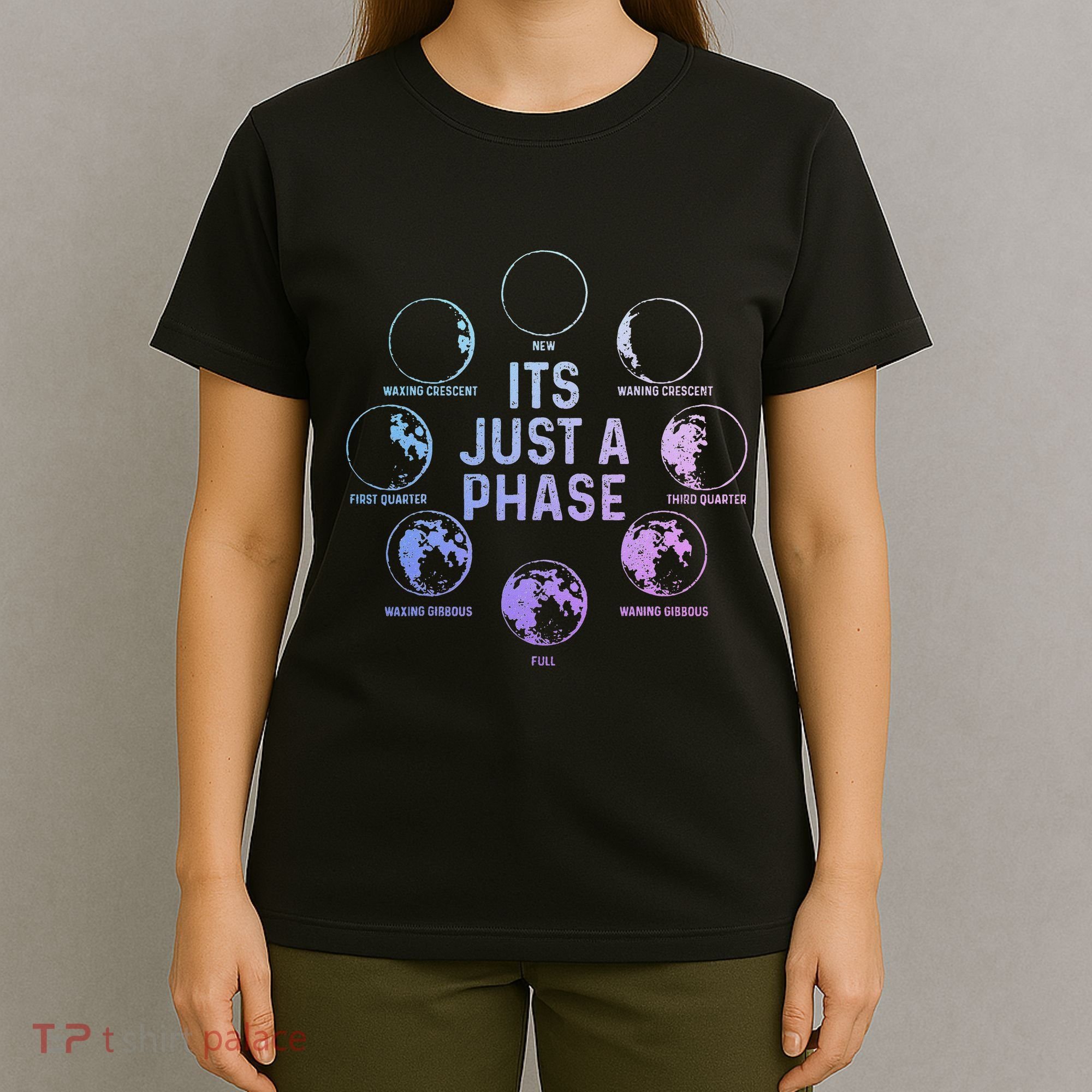 Astronomy Moon ItS Just A Phase Funny Astronomer T-Shirt