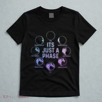 Astronomy Moon ItS Just A Phase Funny Astronomer T-Shirt thumb 5