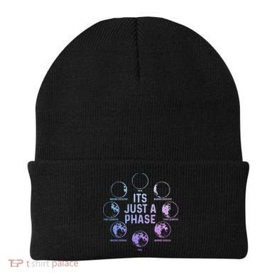 Astronomy Moon ItS Just A Phase Funny Astronomer Beanie