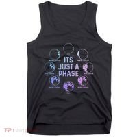 Astronomy Moon ItS Just A Phase Funny Astronomer Tank Top thumb 0