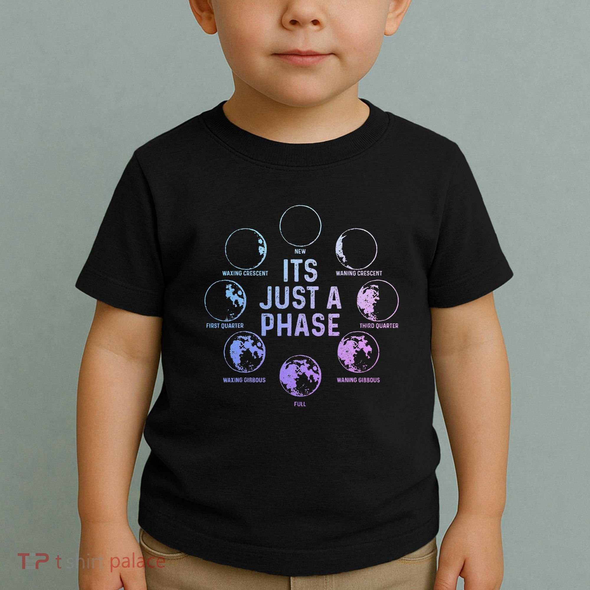 Astronomy Moon ItS Just A Phase Funny Astronomer Toddler T-Shirt
