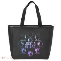 Astronomy Moon ItS Just A Phase Funny Astronomer Tote Bag thumb 0