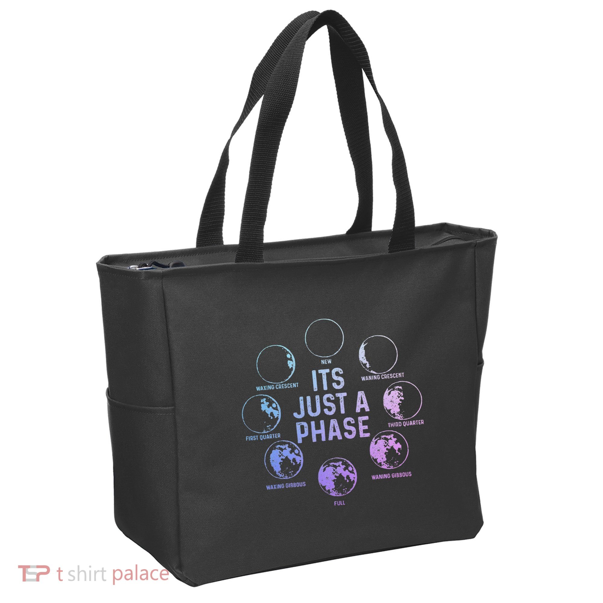 Astronomy Moon ItS Just A Phase Funny Astronomer Tote Bag