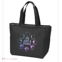 Astronomy Moon ItS Just A Phase Funny Astronomer Tote Bag thumb 3