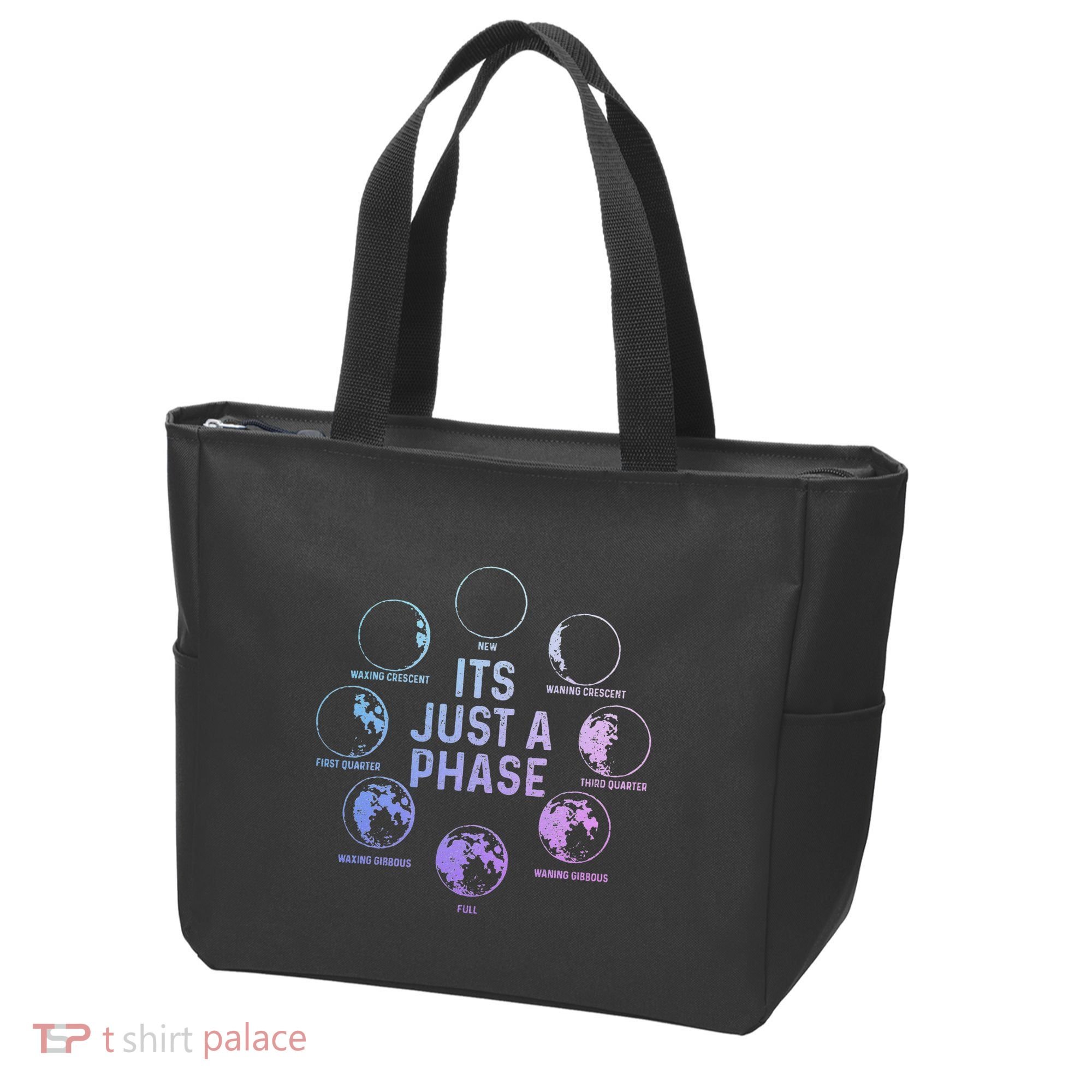 Astronomy Moon ItS Just A Phase Funny Astronomer Tote Bag
