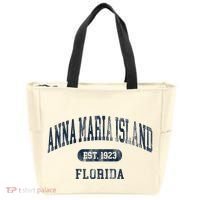 Anna Maria Island Florida Retro Preppy Tote Bag thumb 0