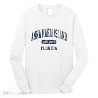 Anna Maria Island Florida Retro Preppy Long Sleeve Shirt thumb 0