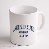 Anna Maria Island Florida Retro Preppy Coffee Mug thumb 1