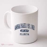 Anna Maria Island Florida Retro Preppy Coffee Mug thumb 0