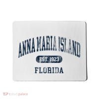 Anna Maria Island Florida Retro Preppy Mousepad thumb 0