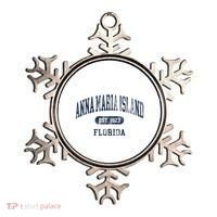 Anna Maria Island Florida Retro Preppy Ornament thumb 0
