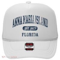 Anna Maria Island Florida Retro Preppy Hat thumb 0