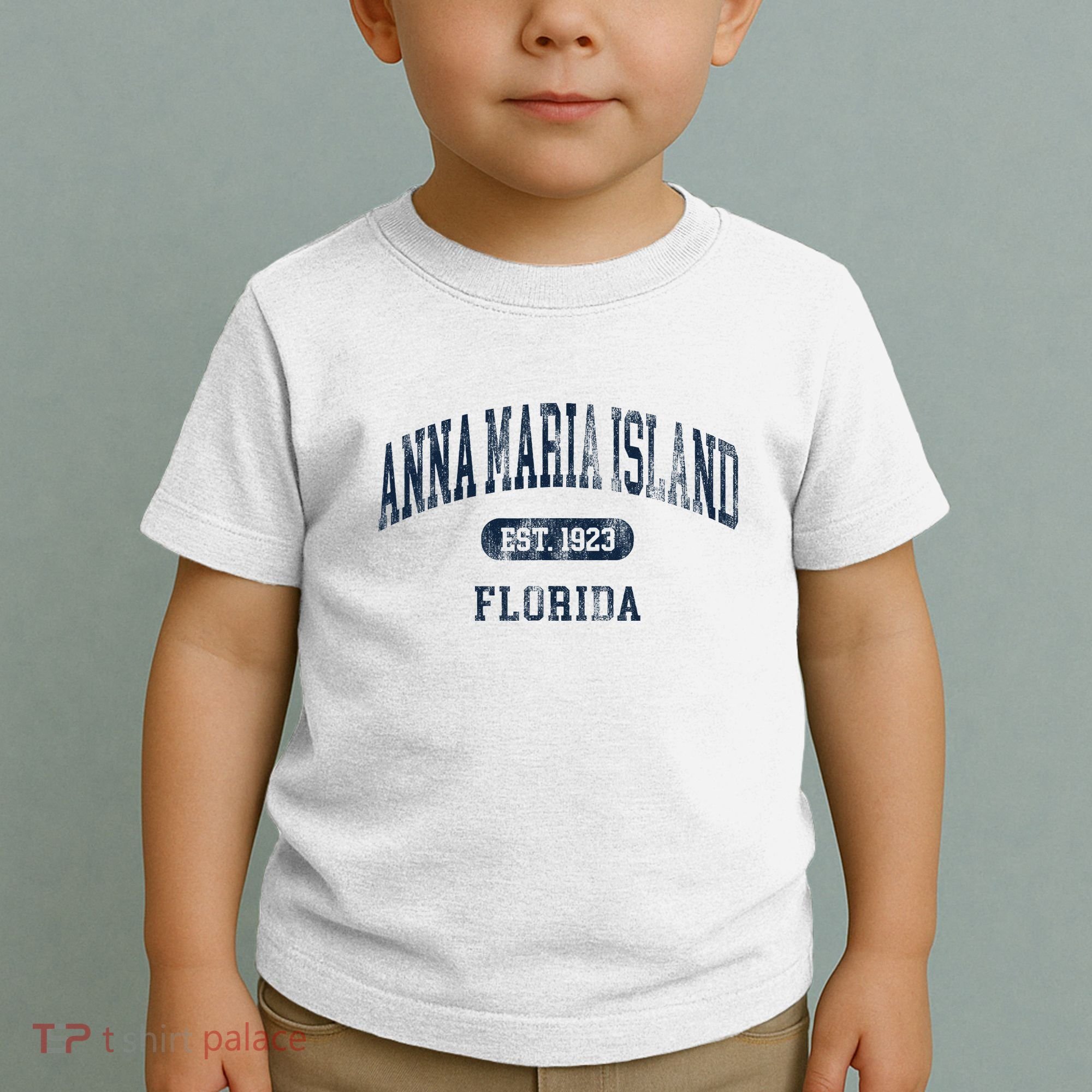 Anna Maria Island Florida Retro Preppy Toddler T-Shirt