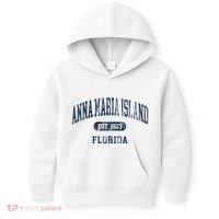 Anna Maria Island Florida Retro Preppy Kids Hoodie thumb 0