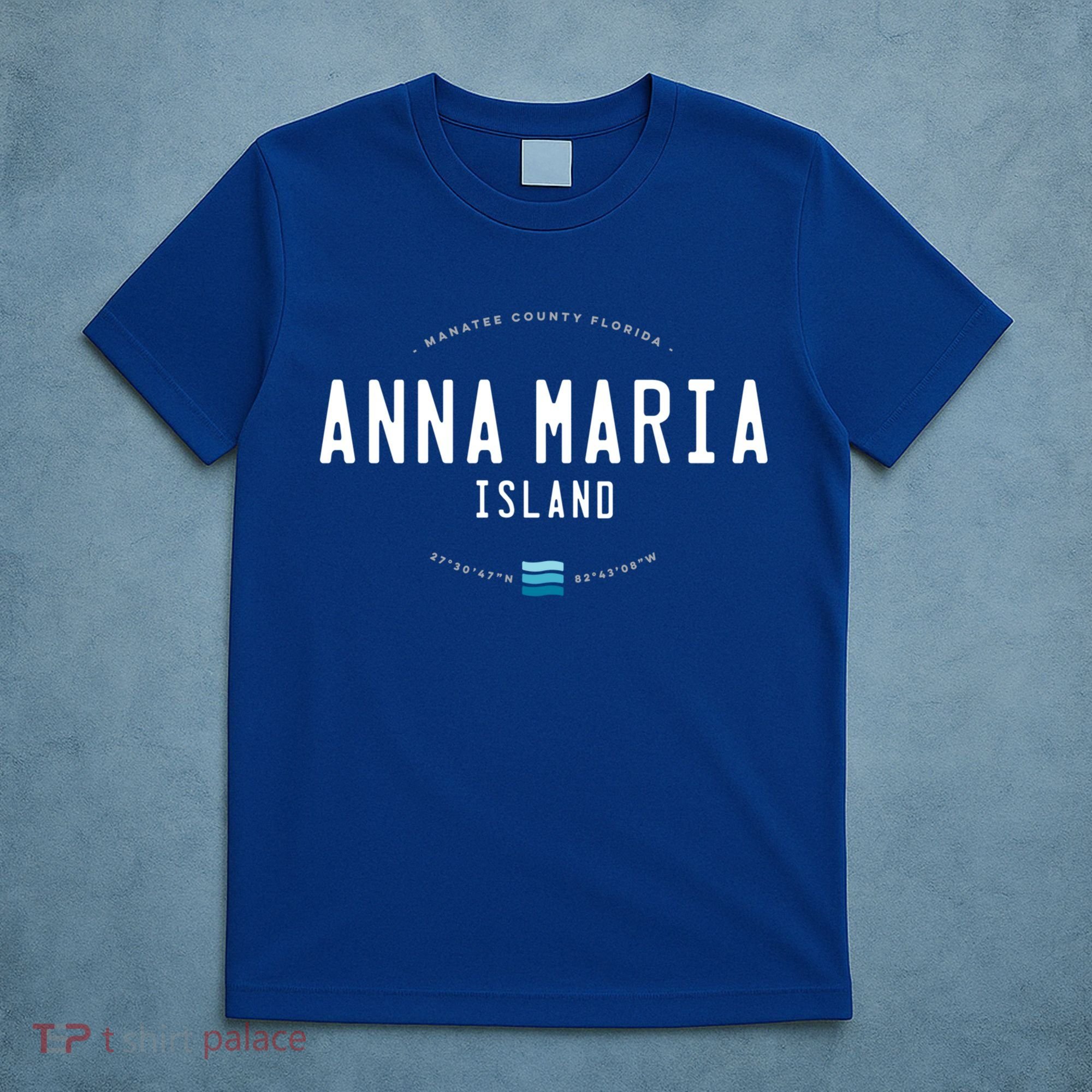 Anna Maria Island Florida Beach Waves Meaningful Gift T-Shirt