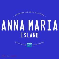 Anna Maria Island Florida Beach Waves Meaningful Gift Button thumb 1
