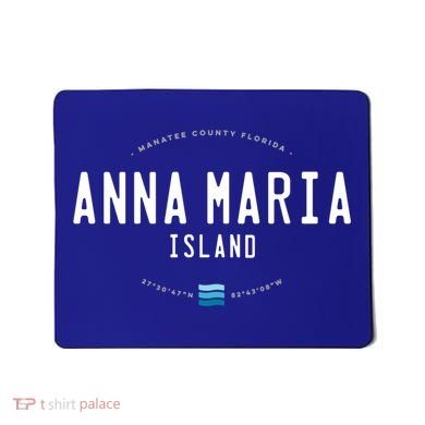 Anna Maria Island Florida Beach Waves Meaningful Gift Mousepad