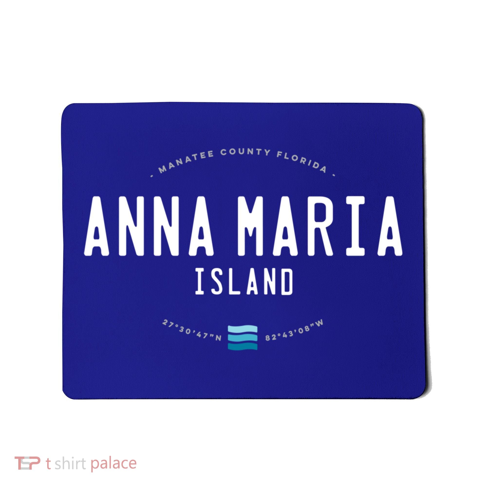 Anna Maria Island Florida Beach Waves Meaningful Gift Mousepad