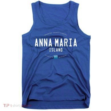 Anna Maria Island Florida Beach Waves Meaningful Gift Tank Top