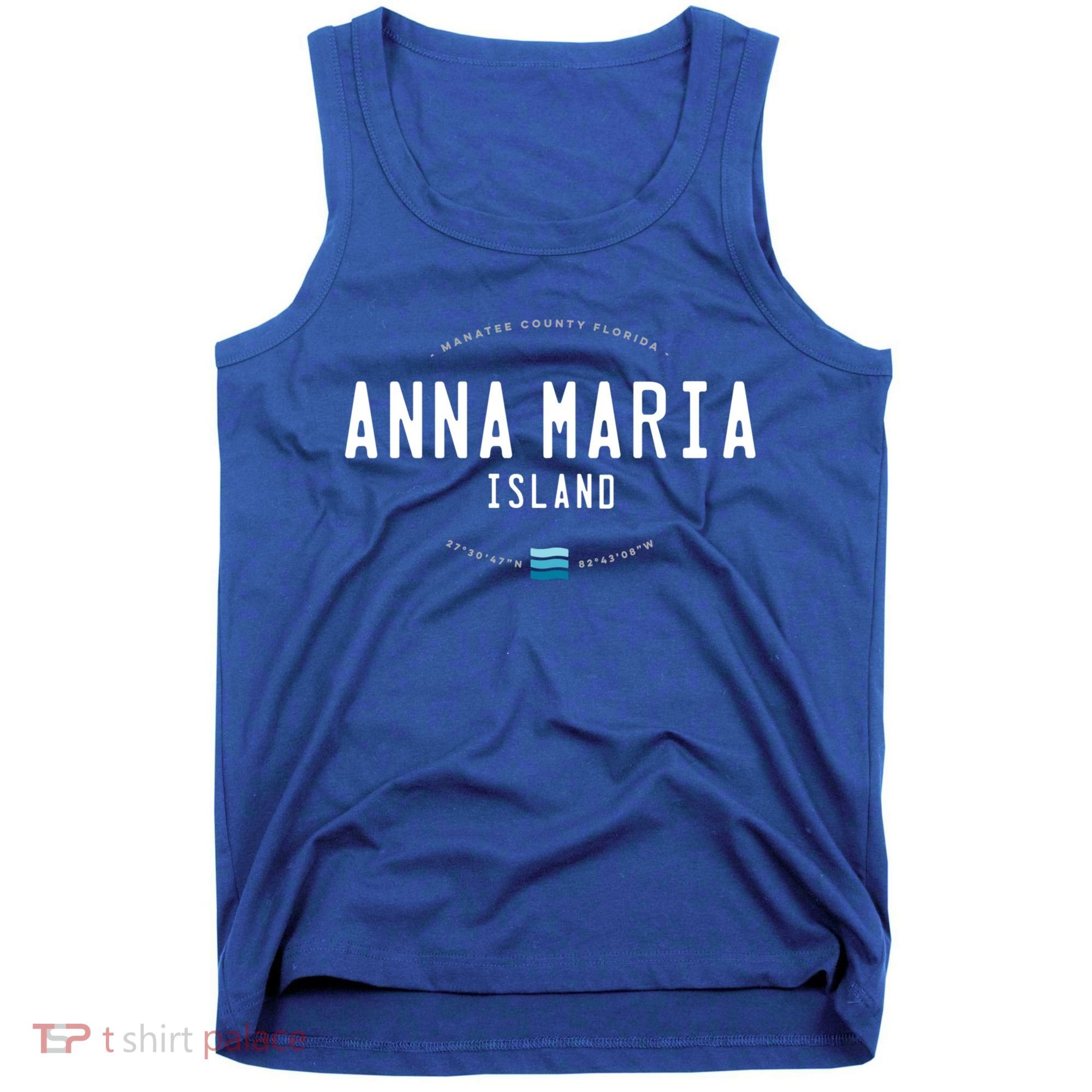 Anna Maria Island Florida Beach Waves Meaningful Gift Tank Top