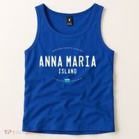 Anna Maria Island Florida Beach Waves Meaningful Gift Tank Top thumb 2