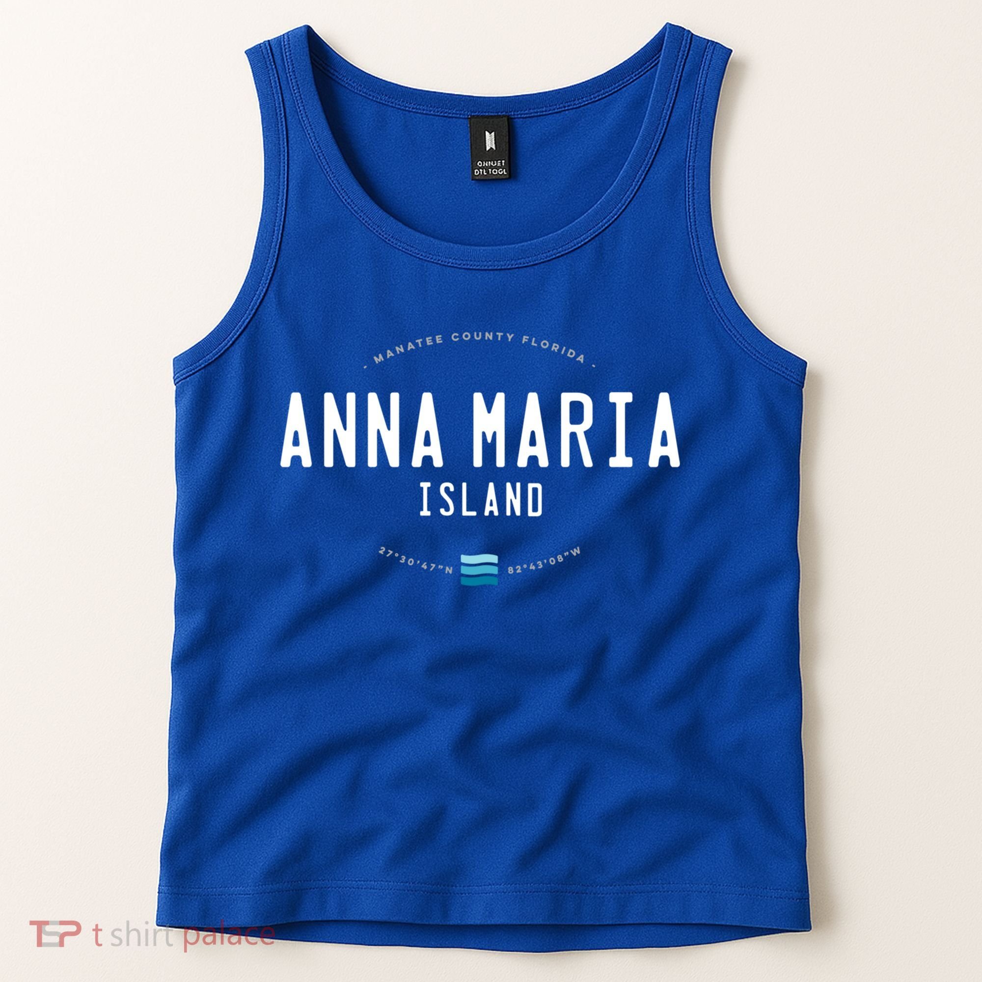 Anna Maria Island Florida Beach Waves Meaningful Gift Tank Top