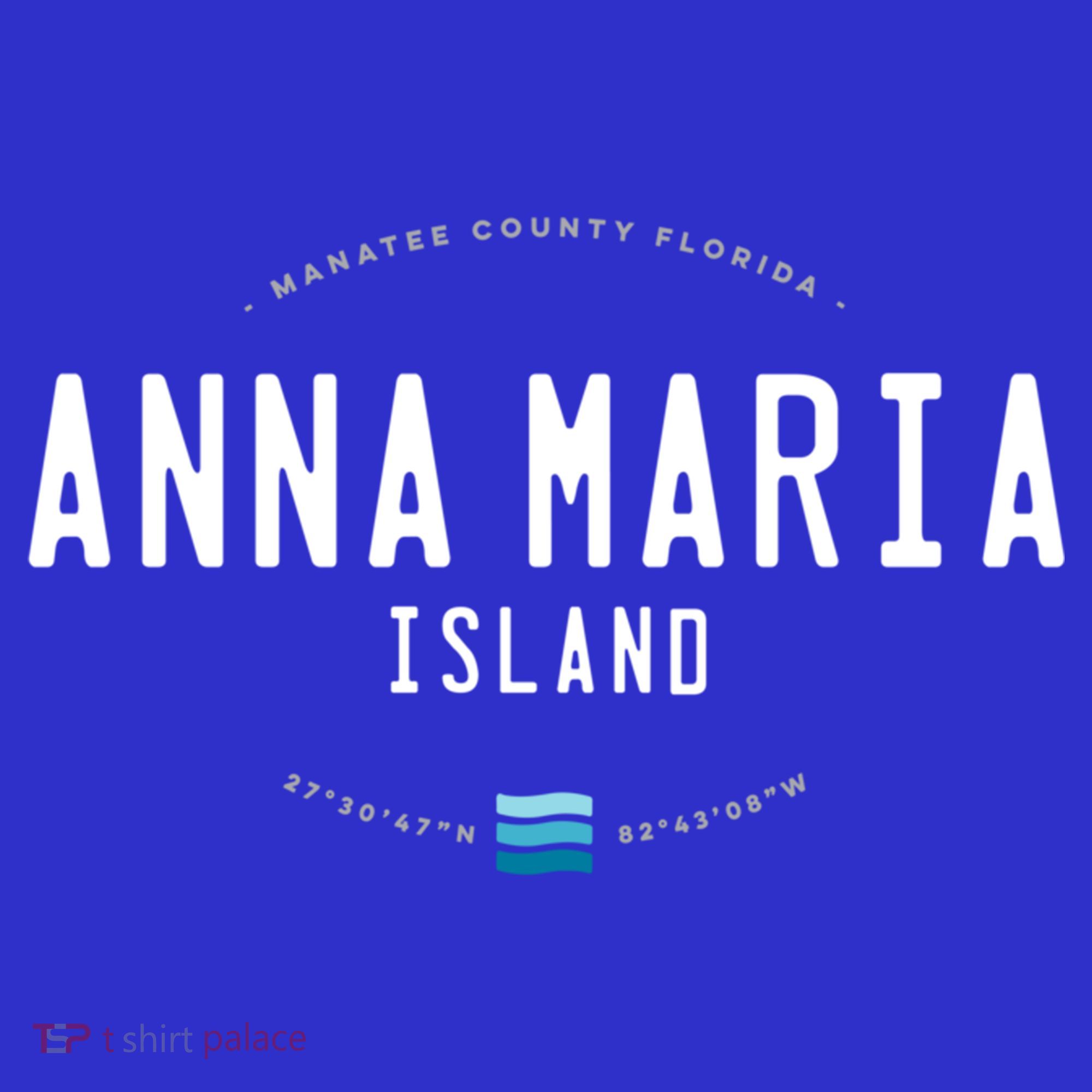 Anna Maria Island Florida Beach Waves Meaningful Gift Tank Top