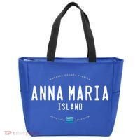 Anna Maria Island Florida Beach Waves Meaningful Gift Tote Bag thumb 0