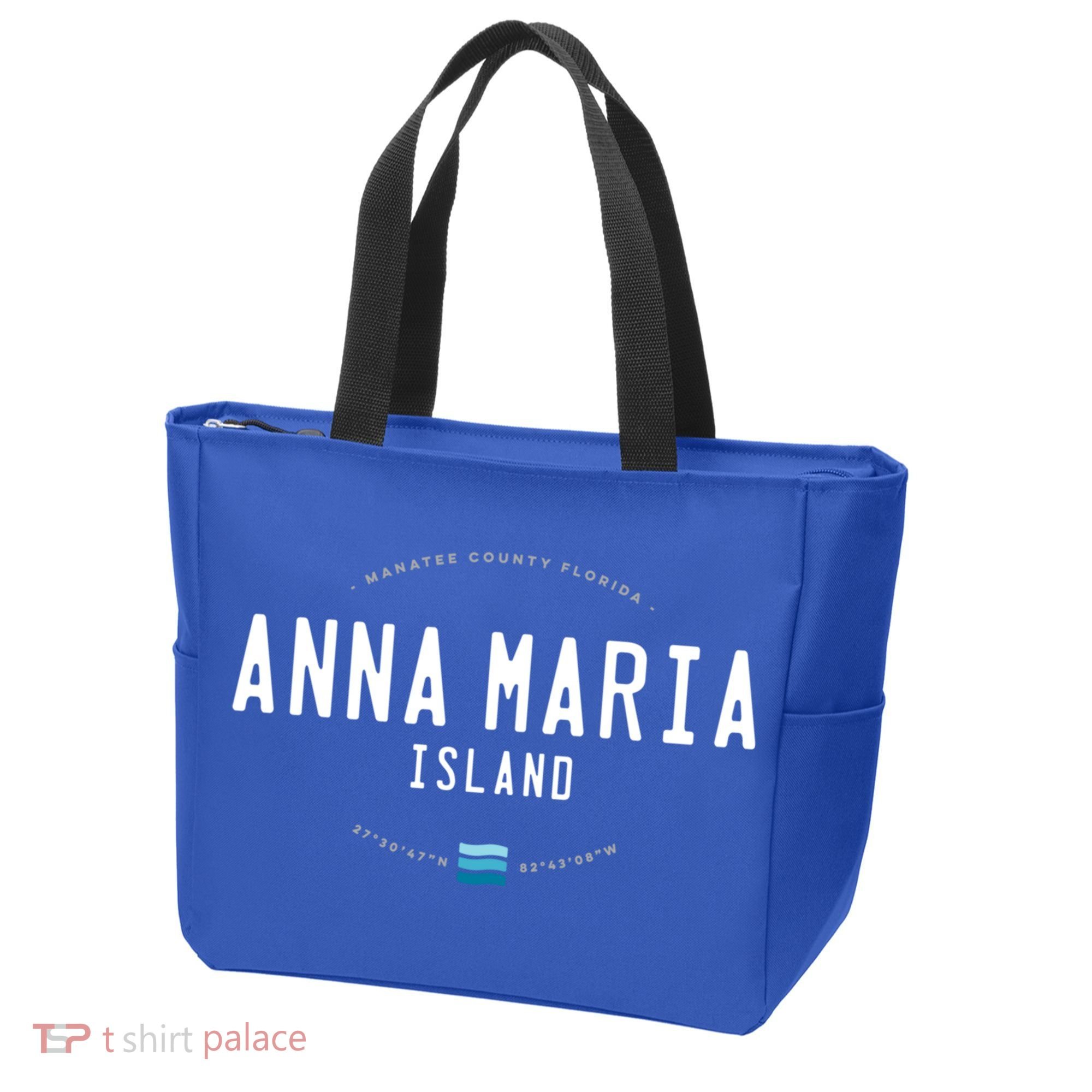 Anna Maria Island Florida Beach Waves Meaningful Gift Tote Bag