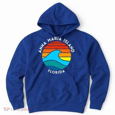 Anna Maria Island Florida Retro Wave Gift Hoodie