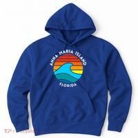 Anna Maria Island Florida Retro Wave Gift Hoodie thumb 0