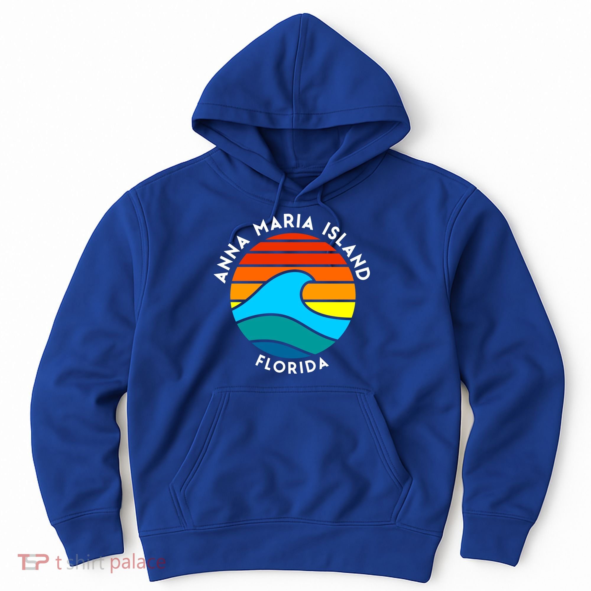Anna Maria Island Florida Retro Wave Gift Hoodie