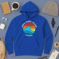 Anna Maria Island Florida Retro Wave Gift Hoodie thumb 3