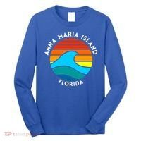 Anna Maria Island Florida Retro Wave Gift Long Sleeve Shirt thumb 0