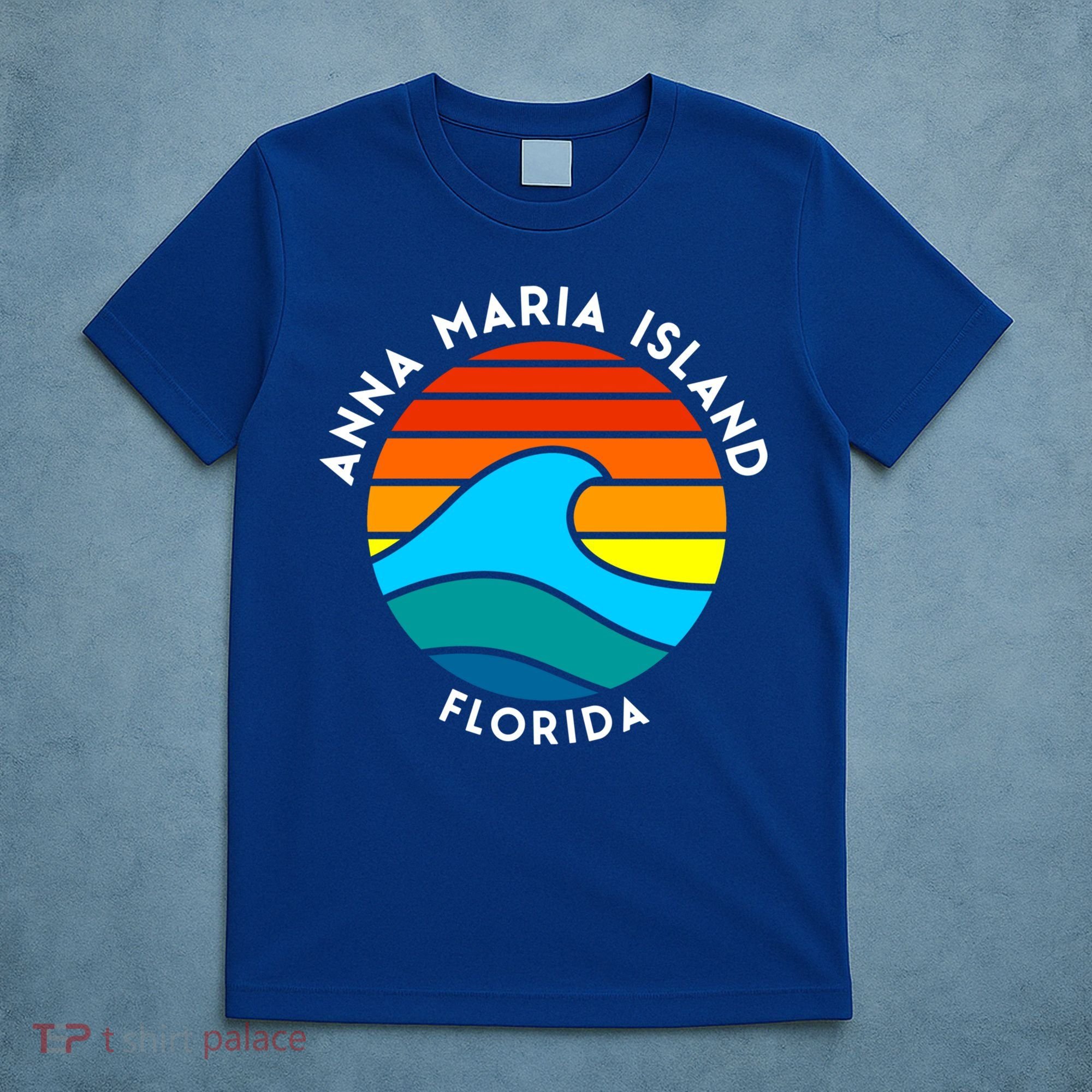 Anna Maria Island Florida Retro Wave Gift T-Shirt