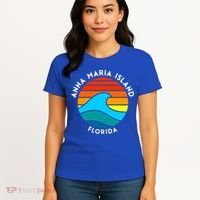 Anna Maria Island Florida Retro Wave Gift Women's T-Shirt thumb 4