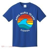 Anna Maria Island Florida Retro Wave Gift Kids T-Shirt thumb 0