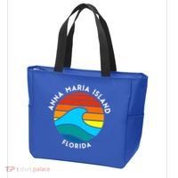 Anna Maria Island Florida Retro Wave Gift Tote Bag thumb 3