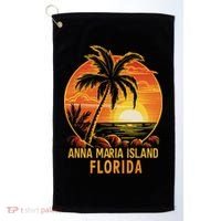 Anna Maria Island Florida Golf Towel thumb 0