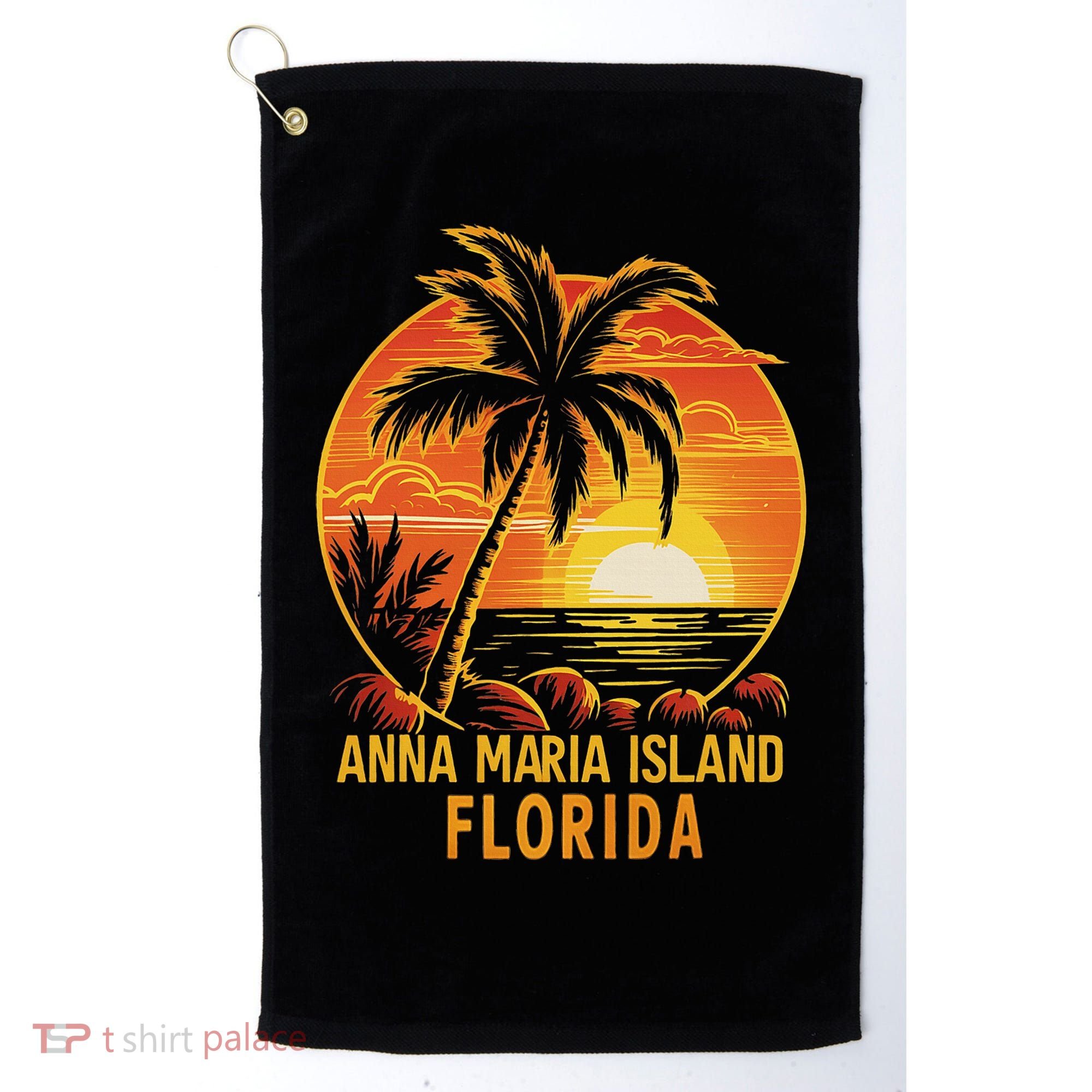 Anna Maria Island Florida Golf Towel