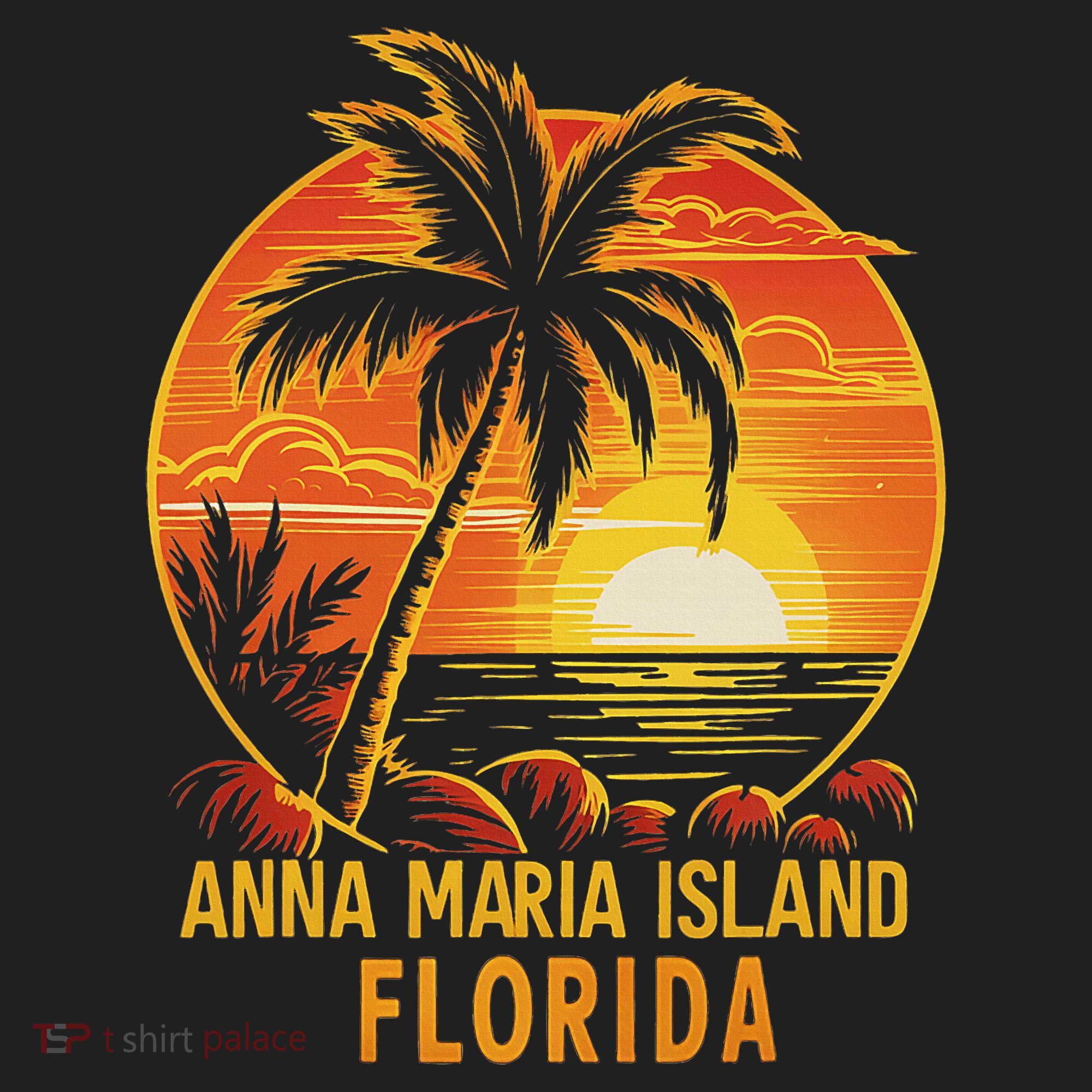 Anna Maria Island Florida Golf Towel