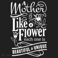 A Mother Is Like A Flower Each One Is Beautiful And Unique Beanie thumb 2
