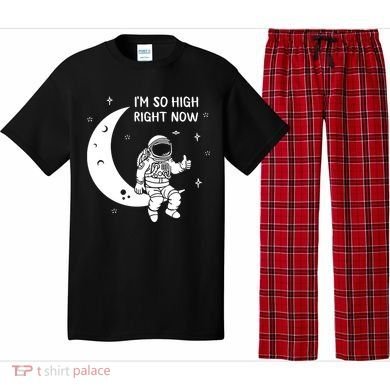 Astronaut Moon Im So High Right Now Pajama Set