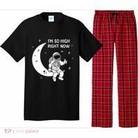 Astronaut Moon Im So High Right Now Pajama Set thumb 0