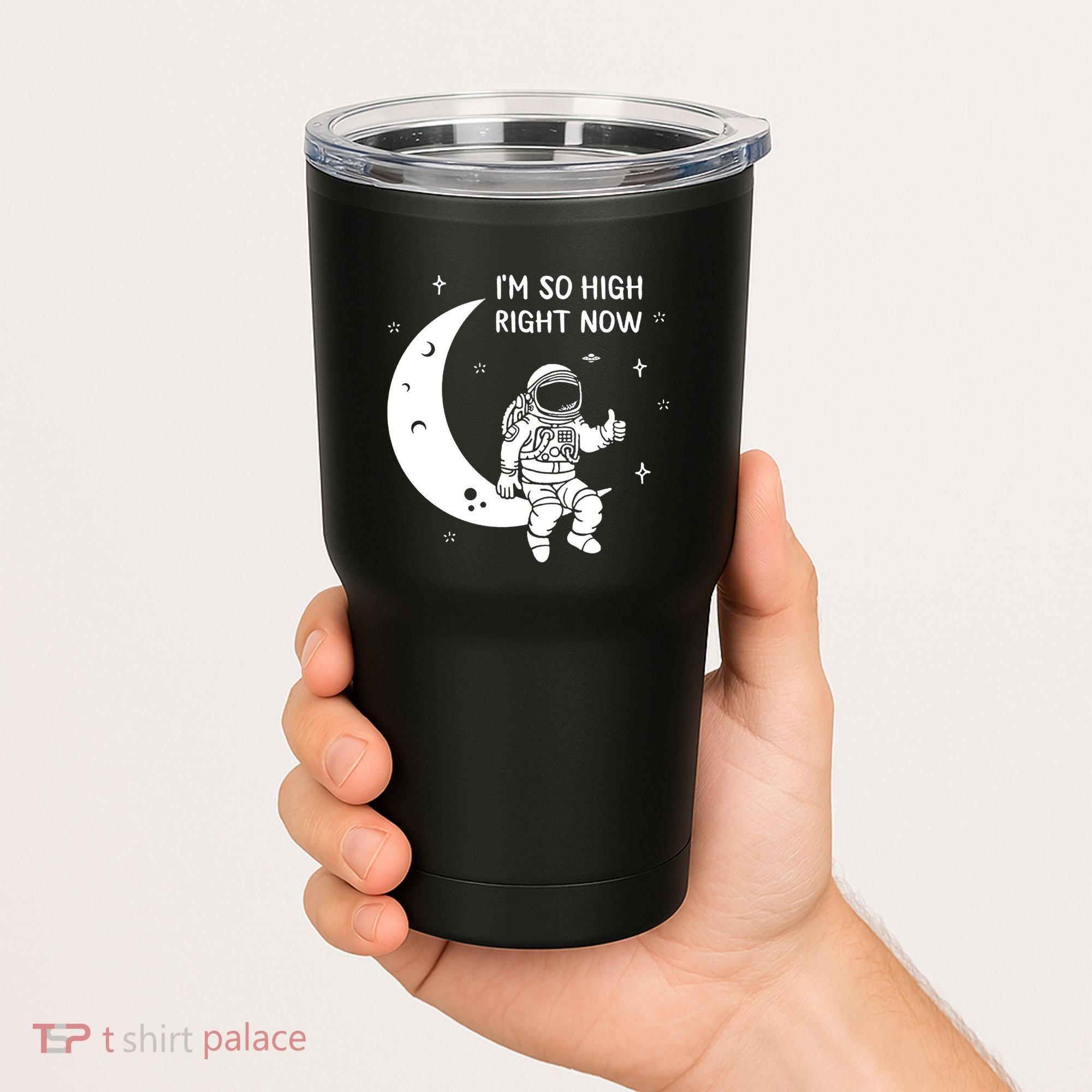Astronaut Moon Im So High Right Now Tumbler
