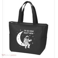 Astronaut Moon Im So High Right Now Tote Bag thumb 3